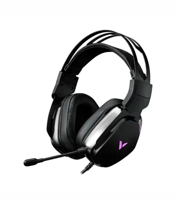 Headset Gamer Rapoo VH710 VPro, RGB, Surround 7.1, Driver 50mm, USB, MacOS, Windows, Linux, Preto - 