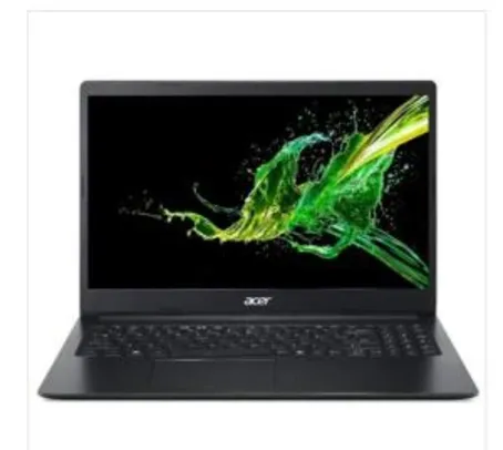 Notebook Acer ASPIRE 3 A315-34-C6ZS Intel Celeron N4000 4GB RAM 1TB HD 15,6' Endless OS R$1849