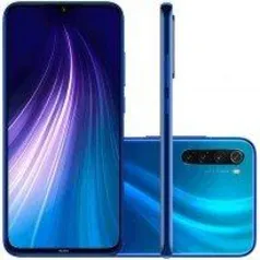 Smartphone Xiaomi Redmi Note 8 64GB Versão Global Desbloqueado Azul