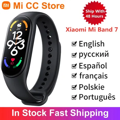 Xiaomi Mi Band 7 Blood Oxygen 1.62'' AMOLED Screen Magnetic 