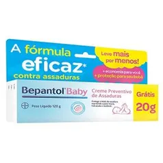 [PRIME/RECORRÊNCIA] Bepantol Baby Creme Preventivo de Assaduras Para Bebês 120g | R$28