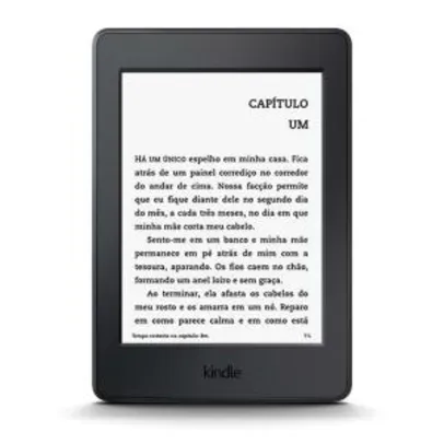 Kindle Paperwhite com Wi-Fi, 4GB, Tela 6” de Alta Definição Sensível ao Toque, Bateria de Longa Duração e Iluminação Embutida - R$359