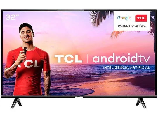 Saindo por R$ 1039: Smart TV LED 32" TCL 32S6500S Android | R$1039 | Pelando