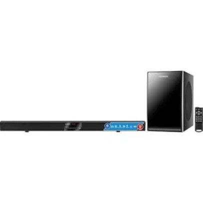 [Cartão Shoptime] Soundbar Mondial SB-02 Bluetooth 2.0 Canais - 100W RMS USB Subwoofer Passivo | R$225
