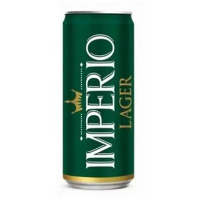 cerveja  império Lager Puro Malte C/12 Lata 350ml 