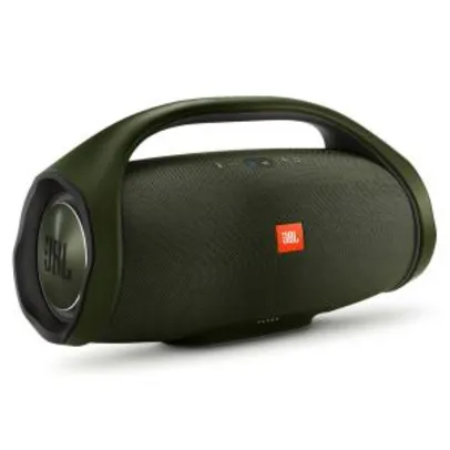 Caixa de Som Portátil JBL Boombox Bluetooth à Prova d’água - Verde - R$1440