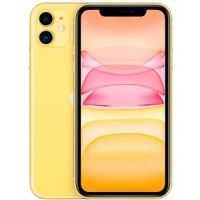 [R$4.450 AME] iPhone 11 128GB - Amarelo | R$4.945