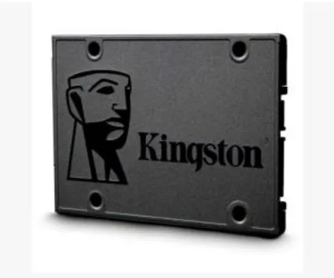 SSD 240GB A400 Sata 3 SA400S 37/240G Kingston R$ 194,90
