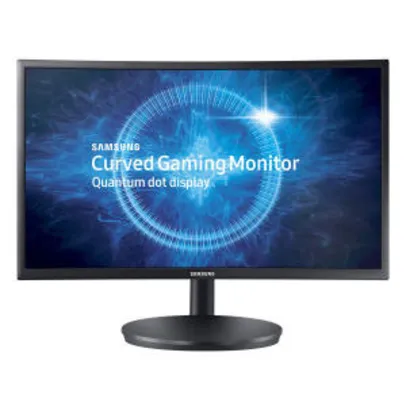 Monitor LED Curvo 24" 144HZ Gamer Samsung LC24FG73FQLXZD 1ms 144hz Free Sync | R$1293