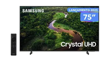 (Master) Smart TV 75” UHD 4K LED Crystal Samsung 75CU8000