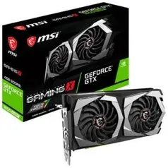 Placa de Vídeo MSI NVIDIA GeForce GTX 1650 Super Gaming X, 4GB, GDDR6 | R$1.300