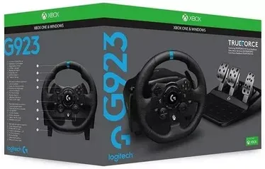 Volante Logitech G923 - Xbox Series X, Xbox One e PC