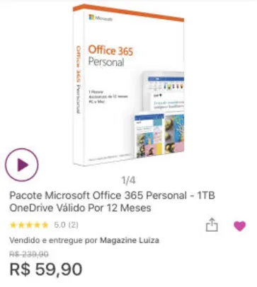 Microsof Office 365 personal