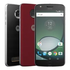 Smartphone Motorola Moto Z Play, Dual Chip, Preto/Prata, Tela 5.5", 4G+WiFi, Android 6.0, 16MP, 32GB - Motorola - R$ 1767