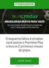 Brasileirão 2018 2 meses GRÁTIS - Premiere