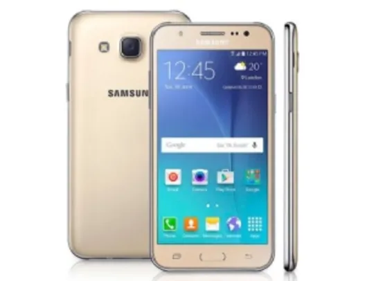 [Onofreagora] Smartphone Galaxy J5 Duos Dourado Samsung - R$ 789