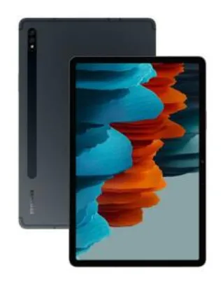 [Pré venda] Tablet Samsung Galaxy Tab S7 com Caneta 11” 4G - Wi-Fi 256GB Android Octa-Core Câm. Dupla + Selfie