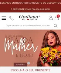 Promoção Giuliana Flores + Mastercard Surpreenda