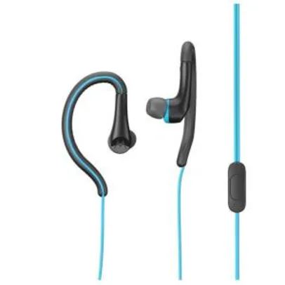 (PRIME) Fone de Ouvido Motorola Earbuds Sport, Intra-Auricular com Microfone, Azul