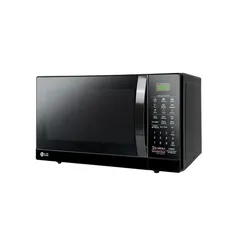 Micro-ondas LG Easy Clean Grill Quartzo Preto 30L 220V MH7097AR