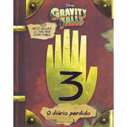 Livro - O Diário Perdido de Gravity Falls | R$20