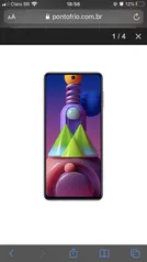 [CUPOM]Samsung Galaxy M51 Desbloqueado 128GB Dual Sim Android 10.0 Tela 6.67”