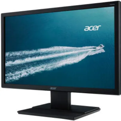 Monitor LED 19.5" Acer V206HQL HD VGA - Preto | R$ 341