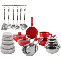 Conj. Panelas Everyday 5 peças + Kit Inox 17 peças - La Cuisine