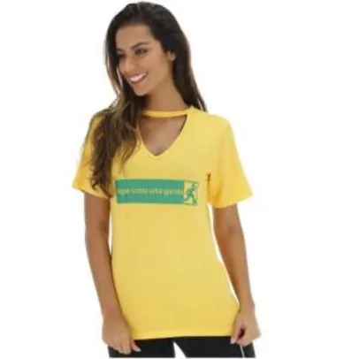 Camiseta copa América feminina