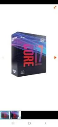 Processador Intel Core i7 9700KF 3.60GHz 9ª Geração R$2099
