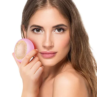 FOREO, UFO 2, Spa em Casa, 5 em 1, Dispositivo de tratamento facial inteligente Rosa Perolado