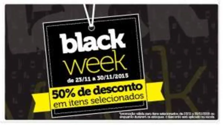 [Quem Disse Berenice] Black Week na QDB, diversos itens com 50% a partir de R$ 5