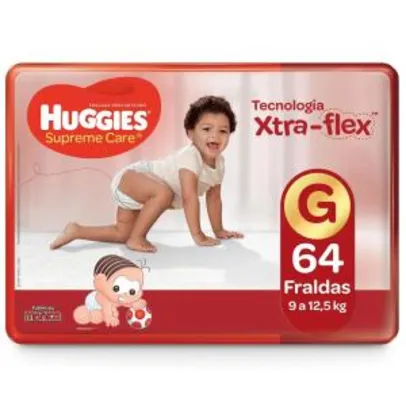 3 pacotes de Fraldas Huggies Supreme Care Hiper ( M ao XXG) | R$140