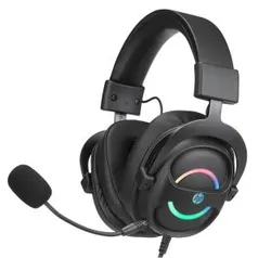 Headset Gamer HP DHE-8006, 7.1 Surround, USB, Black | R$384