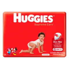 Fralda Huggies Supreme Care 64 Fraldas | R$24