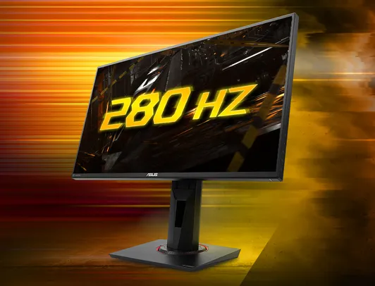 Monitor Gamer Asus TUF 24.5' IPS, Wide, 280 Hz, Full HD, 1ms, FreeSync, HDR 400, 99% sRGB VG259QM