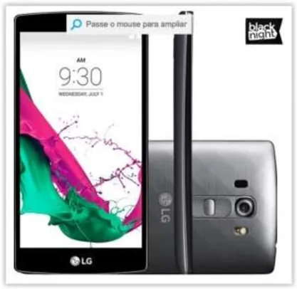 [Submarino] Smartphone LG G4 Beat Dual Chip Desbloqueado Android 5.0 5.2" 8GB 4G 13MP - Prata por R$ 791