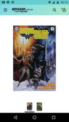 [Prime] HQ - Batman e Mulher Maravilha - Vol. 1 | R$13