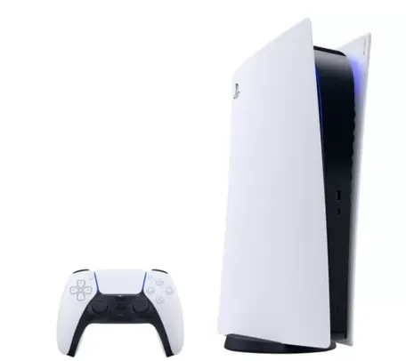 PlayStation 5 Digital Edition 2020 Nova Geração  - 825GB 1 Controle Branco Sony 