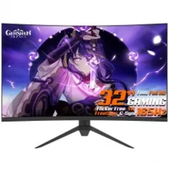 Monitor Gamer SuperFrame Precision Ultra Curvo, 31.5 Pol, Full HD, 165Hz, VA, 1ms, HDMI/DP, SFP3212FHD