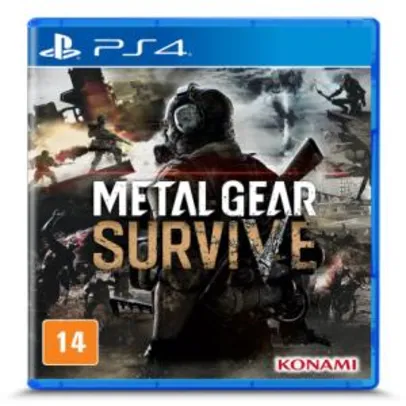 Metal Gear Survive - PS4 por R$ 27