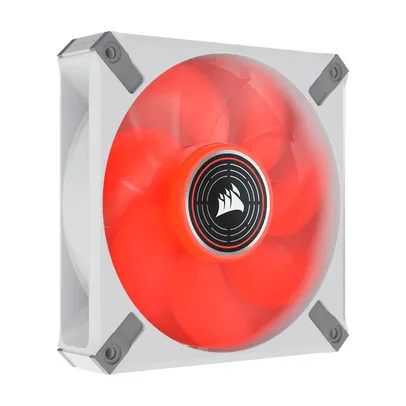 Cooler FAN Corsair Elite Premium Magnetic, 120mm, LED Vermelho, Branco - CO-9050126-WW