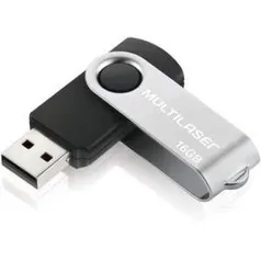 [WALMART] Pen Drive 16GB PD588 Multilaser Twist