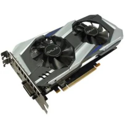 Placa de vídeo - NVIDIA GeForce GTX 1060 (6GB / PCI-E) - Galax OC - 60NRH7DSL9OC - R$1370
