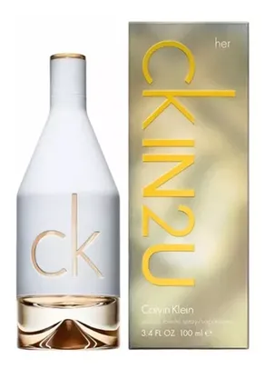 [CC Santander] Perfume CK IN2U EDT Feminino 100ml Calvin Klein