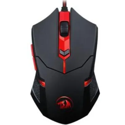 Mouse Gamer Redragon Centrophorus V3, 3200dpi 6 botões e 8 Ajustes de Peso USB M601-3 - R$60