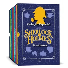 Box de Livros - Coleção Especial Sherlock Holmes - Box Com 6 Livros