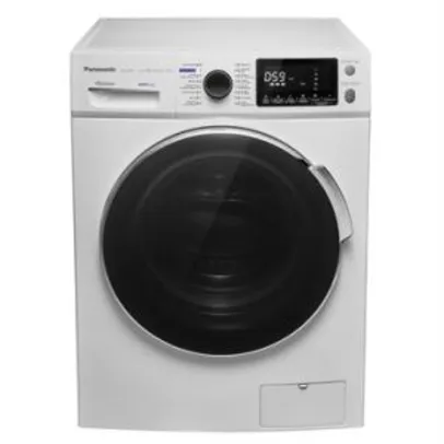 Lava e Seca Panasonic 10,1kg NA-S107F2WBR Inverter Água Quente | R$2.659