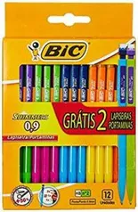 Lapiseira, BIC 891948, Multicor, 0.9 mm, Pacote de 14