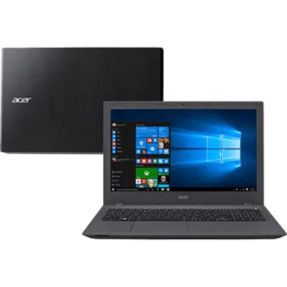 [SUBMARINO] Notebook Acer E5-574-592S Intel Core i5 8GB 1TB LED 15,6" Windows 10 - Grafite por R$ 2069,10